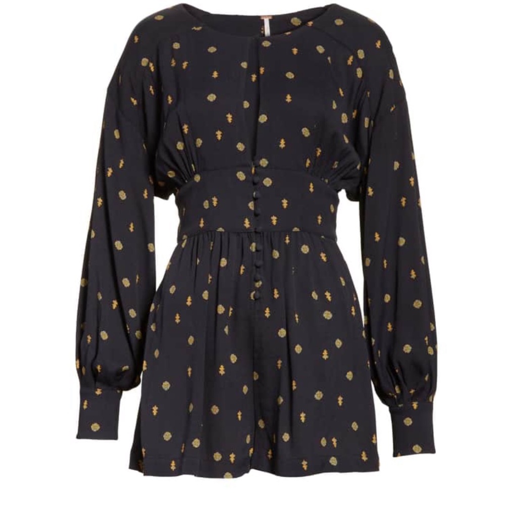 🏷Free People Love Grows Printed Romper